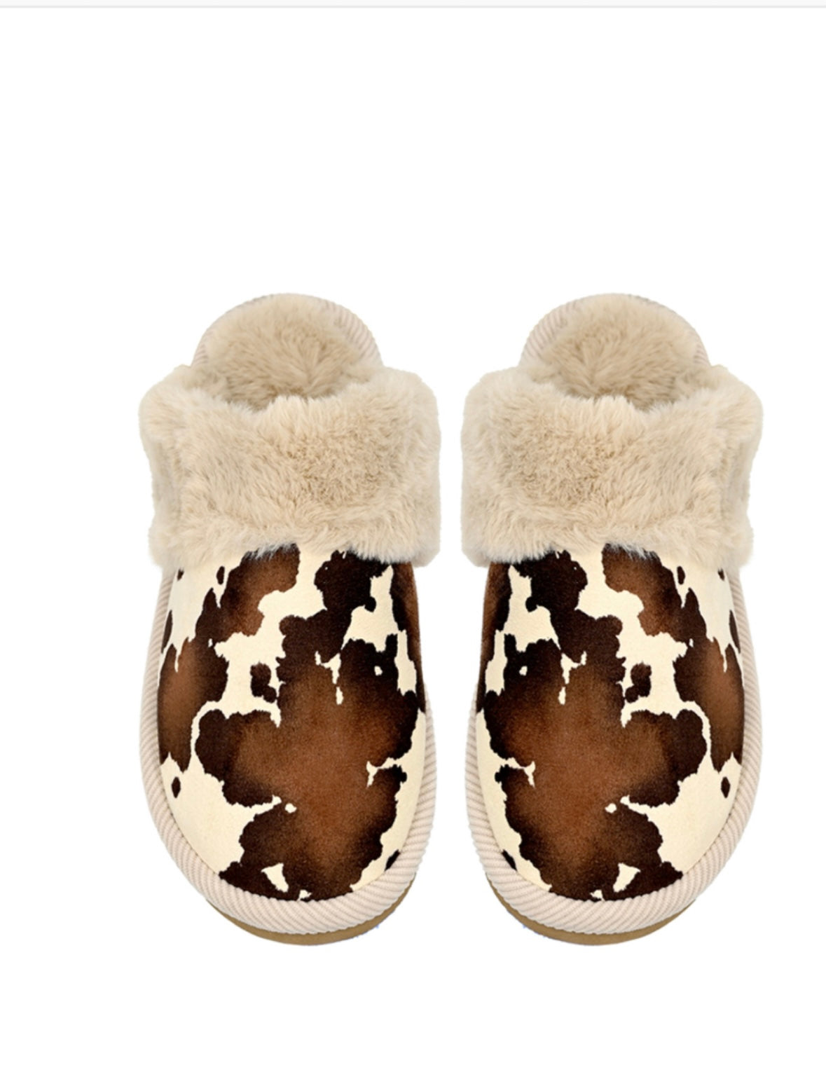 Cow slippers
