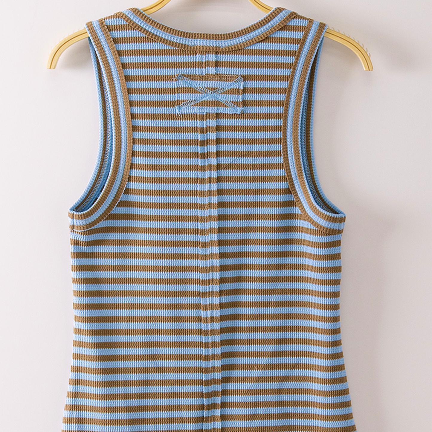 Blue Stripped Tank Top