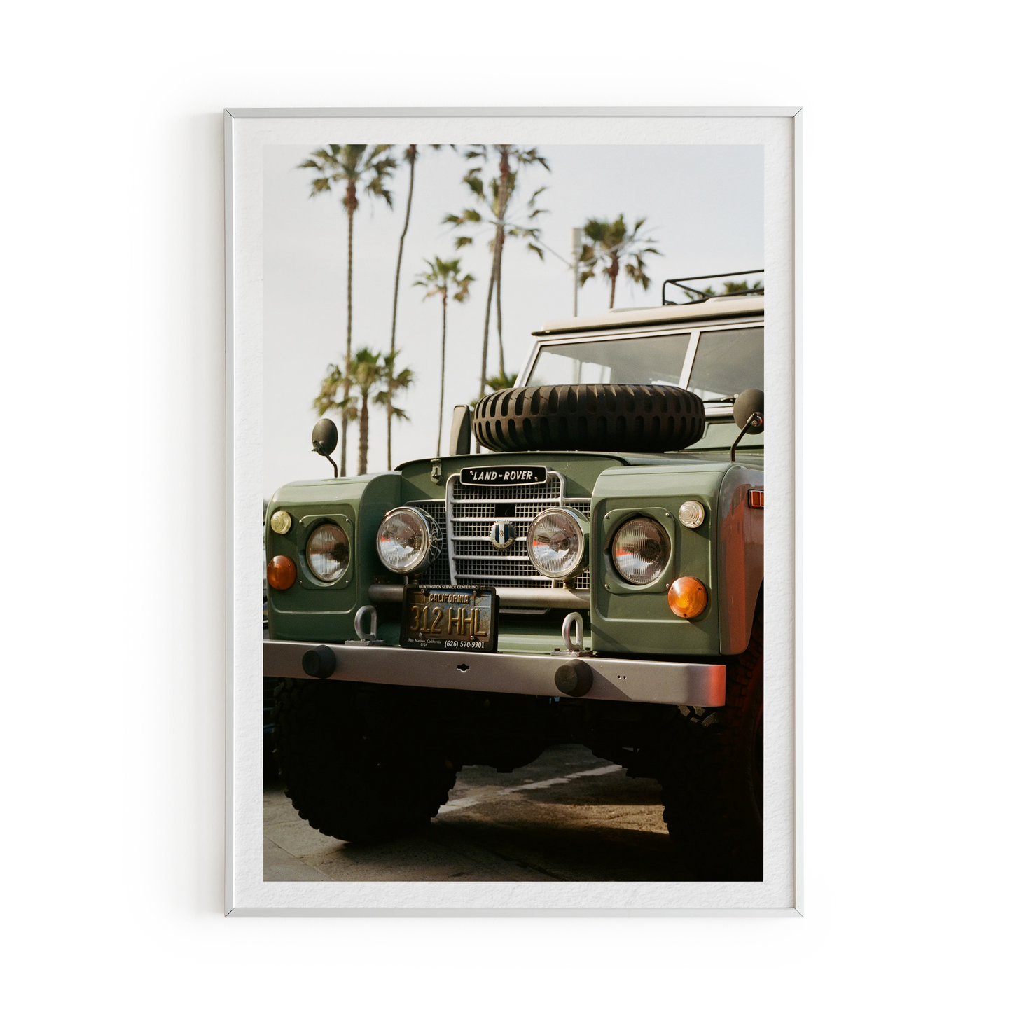 Land Rover Art Print