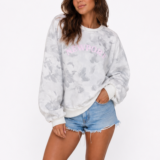 Newport Flower Pullover