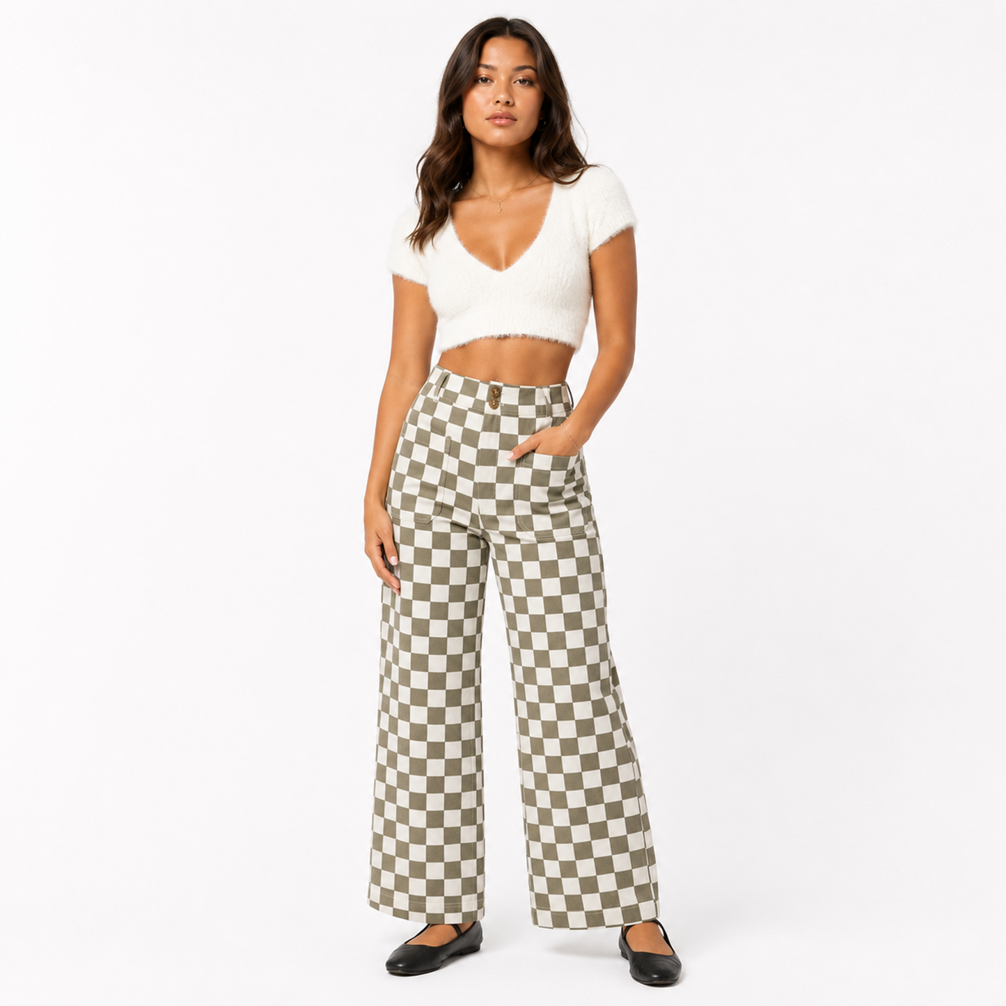 Checkered Pants