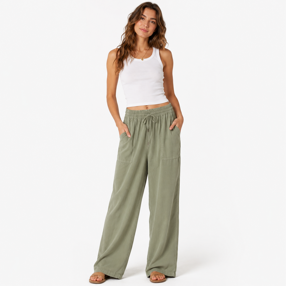 Green Lounge Pants