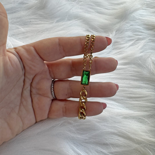 Emerald Bracelet