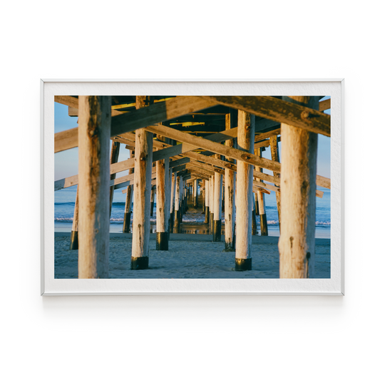Newport Pier Art Print