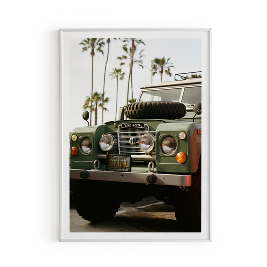 Land Rover Art Print
