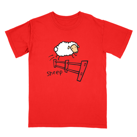 Sheep Red T-Shirt