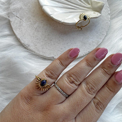Sun Lapis Ring