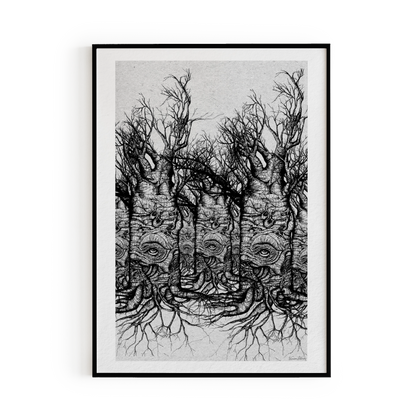 Into the Dark Art Print